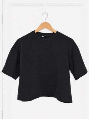 Zara Black Crewneck Sweatshirt